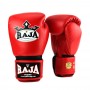 Raja Boxing "Single" Боксерские Перчатки Тайский Бокс Красный