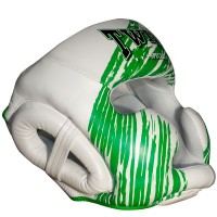 БОКСЕРСКИЙ ШЛЕМ TWINS FHGL3-TW2 WHITE-GREEN