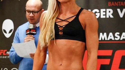 ЧЕМПИОНКА РОССИИ ПО ТАЙСКОМУ БОКСУ ЯНА КУНИЦКАЯ ПОБЕДИЛА  КЕТЛИН ВИЕЙРА НА UFC FIGHT NIGHT 185.