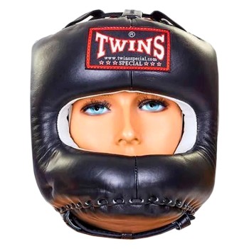 БОКСЕРСКИЙ ШЛЕМ БАМПЕР TWINS HGL-10 BLACK
