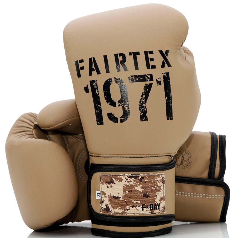 Боксерские Перчатки Fairtex BGV25 F-DAY2 Green Army