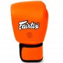 Fairtex BGV16 Боксерские Перчатки Тайский Бокс Женские "Real Leather" Оранжевые