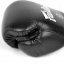 Fairtex BGL6 Боксерские Перчатки Шнурки Тайский Бокс Lace Up Черные