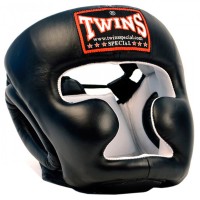 Twins Special HGL3 Боксерский Шлем Тайский Бокс Черный