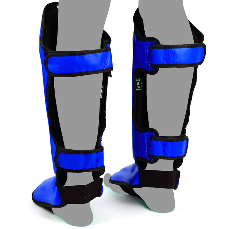 Twins Special SGL10 Защита Голени Тайский Бокс Синий