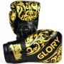 Fairtex BGVG2 "Glory" Боксерские Перчатки Тайский Бокс  Липучка Белые Черные