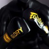Fairtex BGVGL1 "Glory" Боксерские Перчатки Тайский Бокс Шнурки Черные
