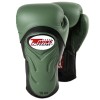 Twins Special BGVL6 Боксерские Перчатки Тайский Бокс Олива с Черным