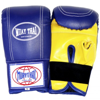 "Muay Thai" Снарядные Перчатки Тайский Бокс Синий