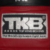 Top King TKBGPL Боксерские Перчатки Тайский Бокс Шнурки Черно-Бело-Красные
