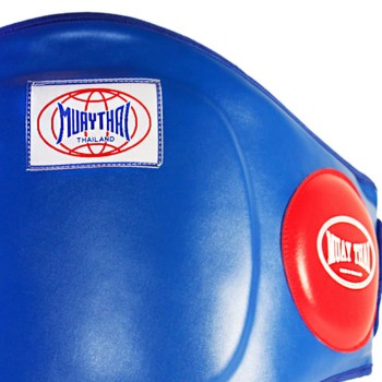 "Muay Thai" Пояс Тренера Тайский Бокс Синий