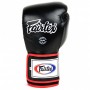 Fairtex BGV5 Боксерские Перчатки "Super Sparring" Черно-Бело-Красные