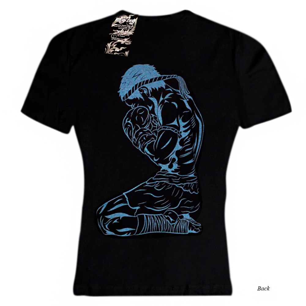 Born To Be MT8040 Футболка Тайский Бокс Хлопок Черная