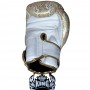 Top King "Snake" Боксерские Перчатки Тайский Бокс Золото (Белое)