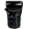 Fairtex TGT7 Снарядные Перчатки Тайский Бокс Закрытый Большой Палец Черные