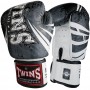 Twins Special FBGVL3-TW5 Боксерские Перчатки Тайский Бокс Черно-Белые