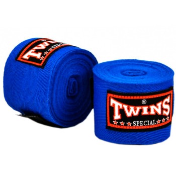 Twins Special CH1 Бинты Боксерские Тайский Бокс Хлопок Синие