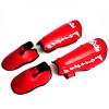 Fairtex SP7 Защита Голени "Twister Detachable In-Step" Разборная Тайский Бокс Красный