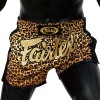 Fairtex BS1709 Шорты Тайский Бокс "Slim" Леопард