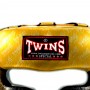 Twins Special FHGL3-TW1 Боксерский Шлем Тайский Бокс Gold
