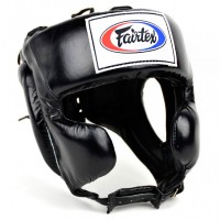 Fairtex HG8 Боксерский Шлем Мексиканский Стиль "Mexican Style" Черный