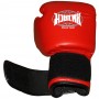 "Muay Thai" Перчатки Боксерские Тайский Бокс Микрофибра Красные