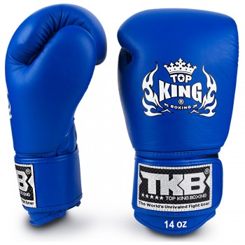 Top King "Ultimate" Боксерские Перчатки Тайский Бокс Синие