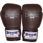 Boon BGVBR Боксерские Перчатки Тайский Бокс "Classic" Черно-Коричневые