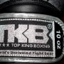Top King Snake Боксерские Перчатки Тайский Бокс Серебро (Черное)