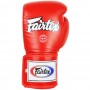Fairtex BGV5 Боксерские Перчатки Тайский Бокс "Super Sparring" Красные
