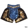 Детские шорты для тайского бокса "Thaiboxing" TBK-Blue-Gold