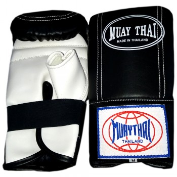 "Muay Thai" Снарядные Перчатки Тайский Бокс Черный