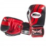 Twins Special FBGVL3-43 Боксерские Перчатки Тайский Бокс Черно-Красные