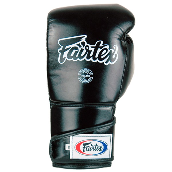 Fairtex BGV6 Боксерские Перчатки Тайский Бокс "Stylish Angular Sparring" Черные