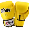 Детские Боксерские Перчатки Fairtex BGV1 Тайский Бокс Желтые