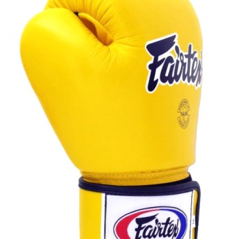 Детские Боксерские Перчатки Fairtex BGV1 Тайский Бокс Желтые