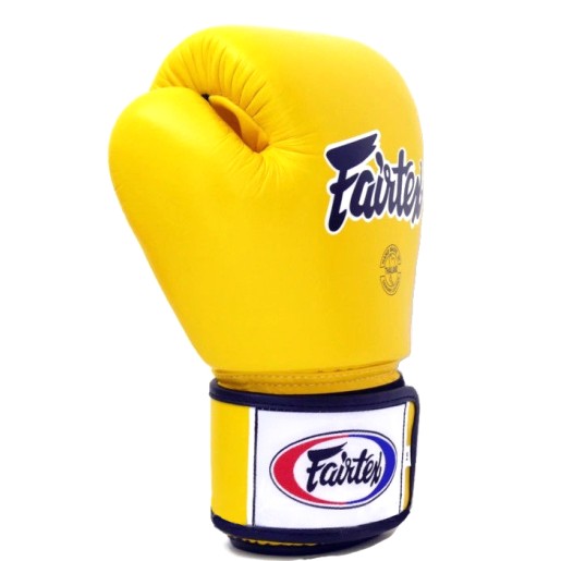 Детские Боксерские Перчатки Fairtex BGV1 Тайский Бокс Желтые