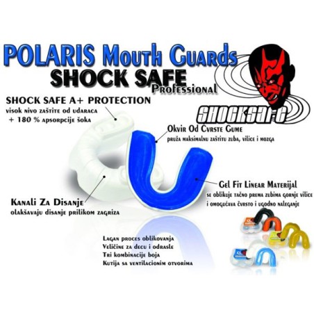 Polaris Капа Боксерская "Ergoguard" Тайский Бокс