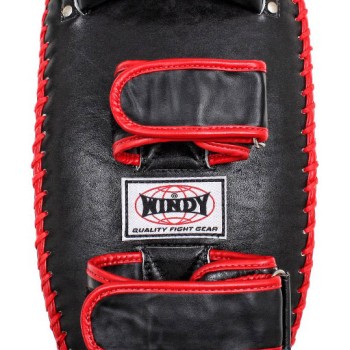 Windy KP8 Пады Тайские Тайский Бокс Изогнутые Черные
