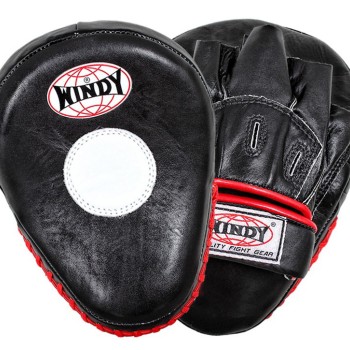 Windy PP10 Лапы Тайские Тайский Бокс "Standard Focus Mitts" Черные