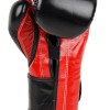 Fairtex BGV9 Боксерские Перчатки Мексиканский Стиль "Heavy Hitter's" Черно-Красные